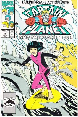 Captain Planet and the Planeteers # 8 (of 12) (Pat Broderick) (USA, 1992)