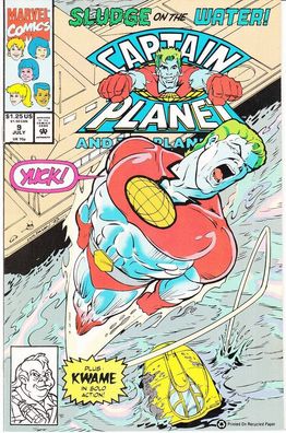 Captain Planet and the Planeteers # 9 (of 12) (Andrew Wildman) (USA, 1992)