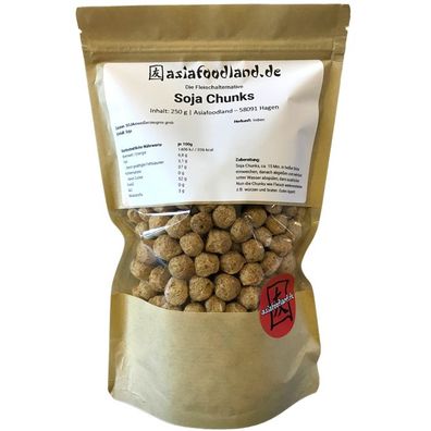 Asiafoodland - Soja Chunks - Die Fleischalternative - 250g