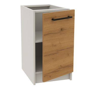 Unterschrank 30cm Goldkraft Eiche, Holzoptik SOFT CLOSE, SIENA, LINDA