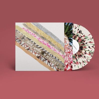 Tune-Yards: W H O K I L L - Pink, Green & Black Splatter Vinyl