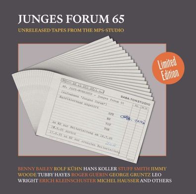 Jazz Sampler: Junges Forum 65 (Unreleased Tracks From The MPS-Studio) (Limited Editio