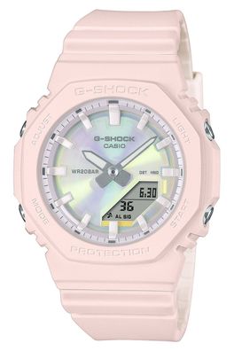 Casio G-Shock Damenuhr Ana-Digi Hellrosé GMA-P2100PC-4AER