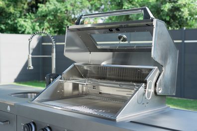GORILLER® EMPIRE-S3 Outdoor-Küche| 6-Brenner Gasgrill | CoolClean