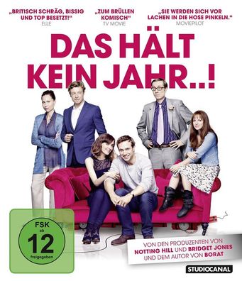 Das hält kein Jahr...! (Blu-ray) - Studiocanal GmbH 0504191.1