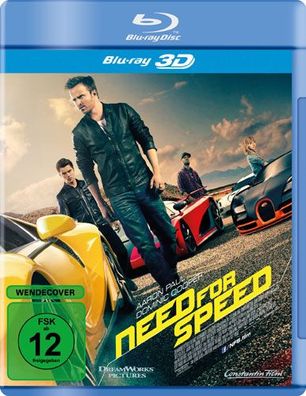 Need for Speed (BR) -3D- Min: 126/DD5.1/WS 3D&2D - Highlight