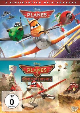 Planes #1 & 2 Doppelpack (DVD) 2DVDs Disney - Leonine BGG00307