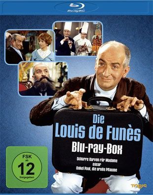 Louis de Funes - BOX (BR) 3Filme 3Disc Min: 252/DTS-HD2.0/HD