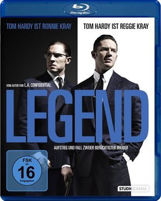 Legend (BR) Min: 131/DTS-HD5.1/HD-1080p StudioCanal - Studioc