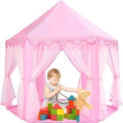 Kinderzelt Spielzelt Zelt für Kinder Schloss Spielhaus Zelt Kinderspielzeug Retoo