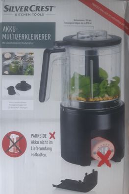 12V-Akku-Multizerkleinerer »SMZA 12 A1«, mit abnehmbarem Mixbehälter