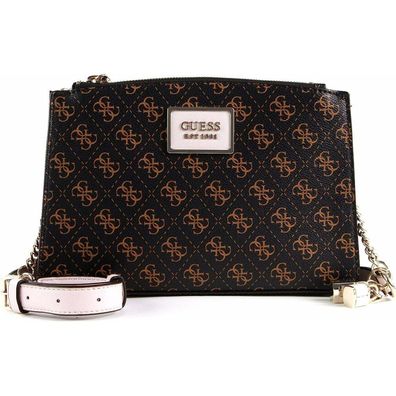 Guess Tyren Status Crossbody Brown Stone