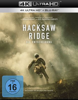 Hacksaw Ridge - Die Entscheidung(UHD+BR) Min: 145DD5.1WS 4K U