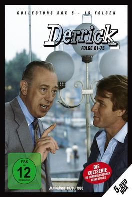 Derrick Collector's Box Vol. 5 (Folgen 61-75) - MORE Home 8960