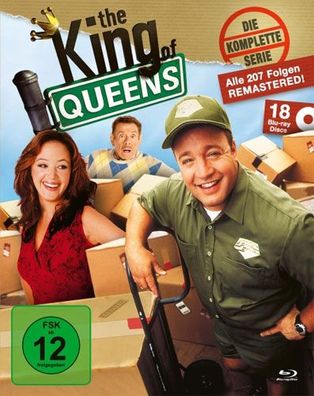 King of Queens - Kompl. Serie 1-9 (BR) 18Discs, KING-BOX - Pla
