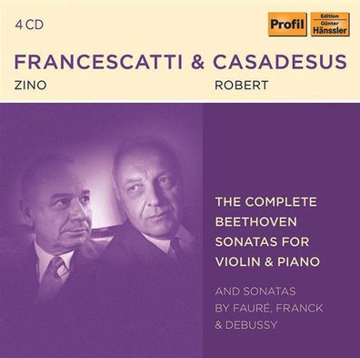 Ludwig van Beethoven (1770-1827): Zino Francescatti & Robert C