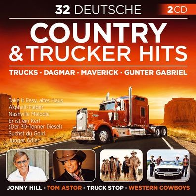 Various: 32 Deutsche Country & Trucker Hits - TyroStar - (CD