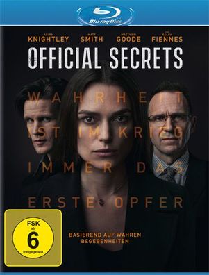 Official Secrets (BR) Min: 116/DD5.1/WS - Universal Picture