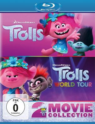 Trolls + Trolls World Tour (BR) 2Disc 2er Movieset - Universal