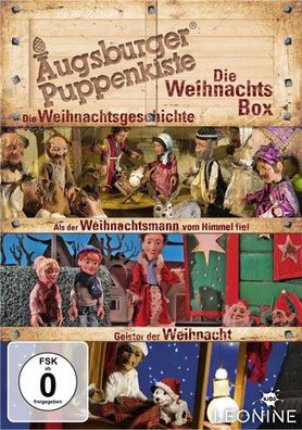 Augsburger Puppenkiste - 3er BOX (DVD) Kinofilme 3er Box, Min: