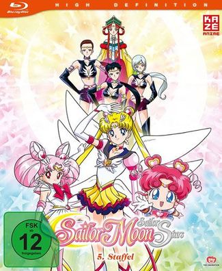 Sailor Moon - Staffel #5 (DVD) Gesamtausgabe, 5Disc, Ep. 167-2