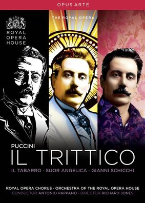 Giacomo Puccini (1858-1924): Il Trittico - Naxos - (DVD Video