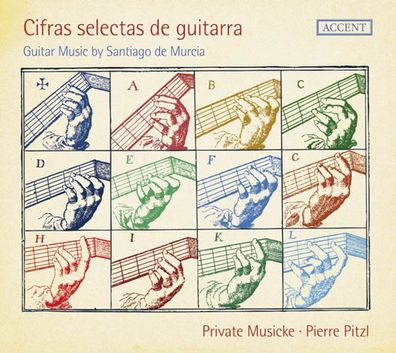 Santiago de Murcia (1682-1732): Gitarrenwerke "Cifras selectas