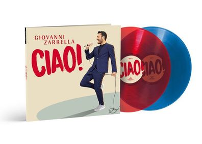 Giovanni Zarrella: CIAO! (Red & Blue Vinyl) - Telamo - (LP / C)