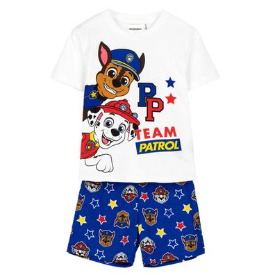 Paw Patrol Schlafanzug Kinder Pyjama T-Shirt & Short aus 100?% Baumwolle