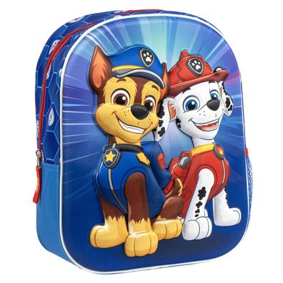 Paw Patrol 3D Kindergarten Rucksack Kinder Rucksack, Vorschule, leicht