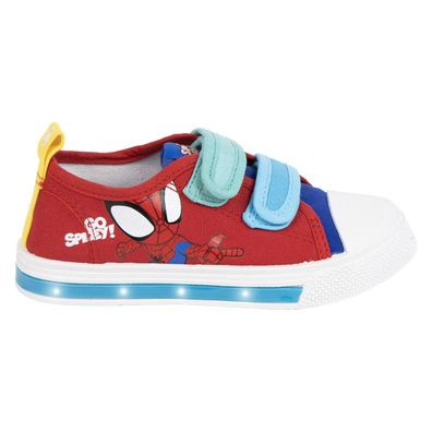 Spidey Kinder Sneaker mit LED-Licht, Baumwollschuhe, Sportschuhe Jungen