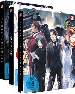 Project Itoh Vol. 1-3 (Gesamtausgabe) (Blu-ray & DVD im Steelb