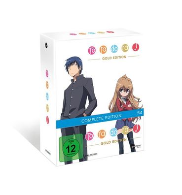Toradora! (Komplettbox) (Gold Edition) (Blu-ray) - AniMoon Pub