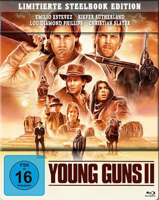 Young Guns 2 - Blaze of Glory (BR) LE -Steelbook- Min: 104/DD5