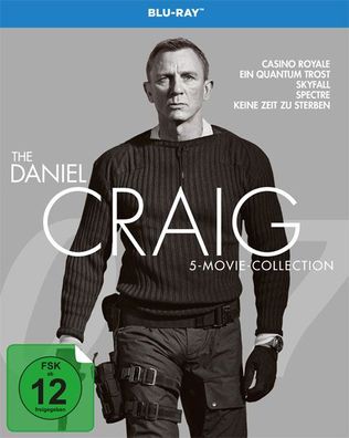 Bond 007 - Daniel Craig 5-Movie-Collection (BR) Min: 705/DD5