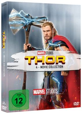 Thor 1-4 Movie BOX (DVD) 4Disc - Disney - (DVD Video / Action)