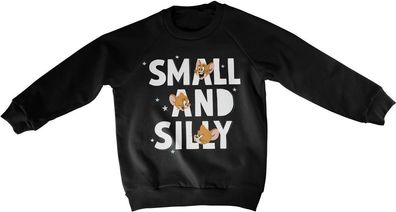 Tom &amp; Jerry Small and Silly Kids Sweatshirt Kinder Black