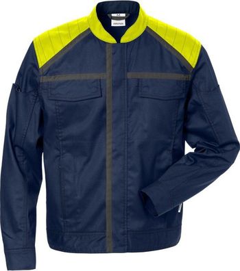 Fristads Jacke 4555 STFP Marine/Warnschutz-Gelb