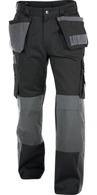 Dassy Zweifarbige Arbeitshose mit Holstertaschen und Kniepolstertaschen Seattle