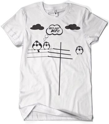 Hybris He's Got WiFi T-Shirt White