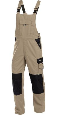 Dassy Zweifarbige Arbeitslatzhose mit Kniepolstertaschen Versailles PESCO61