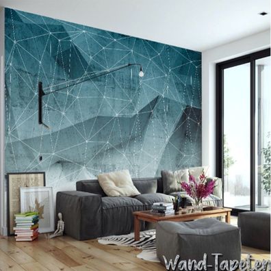 Vlies Fototapete Wandtapete Wandbilder abstrakte geometrische Kunst 1873