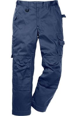 Kansas Industrie-Hose Icon One Hose 2112 Luxe, mit Knietaschen Marineblau