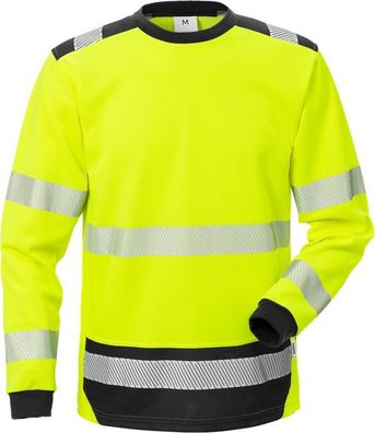 Fristads Warnschutz T-Shirt High Vis T-Shirt Langarm KL. 3 7724 THV