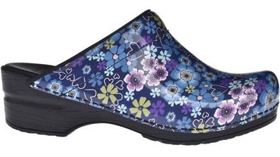 Sanita Damen Clog offen Original-Isalena Open Navy
