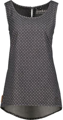 Alife &amp; Kickin Damen KarlaAK B Tanktop Black Denim