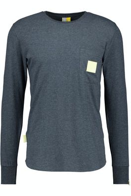 Alife &amp; Kickin LogoAK Longsleeve Marine