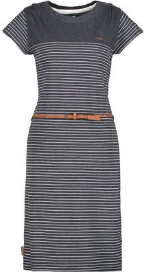 Alife &amp; Kickin Damen Sommerkleid LeoniceAK B Shirt Dress Moonless Melange