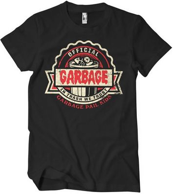 Garbage Pail Kids Official Garbage T-Shirt Black
