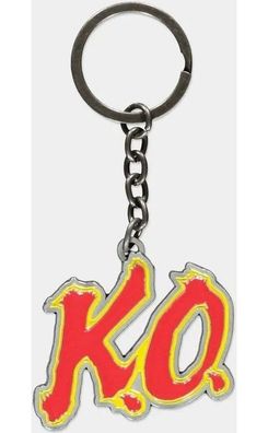Street Fighter - KO Metal Keychain